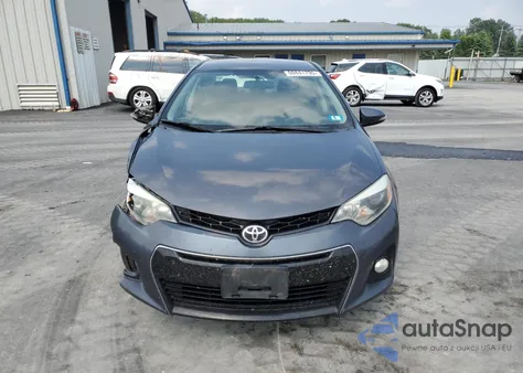 2016 Toyota Corolla L z USA, uszkodzony, nr VIN 2T1BURHE4GC562050